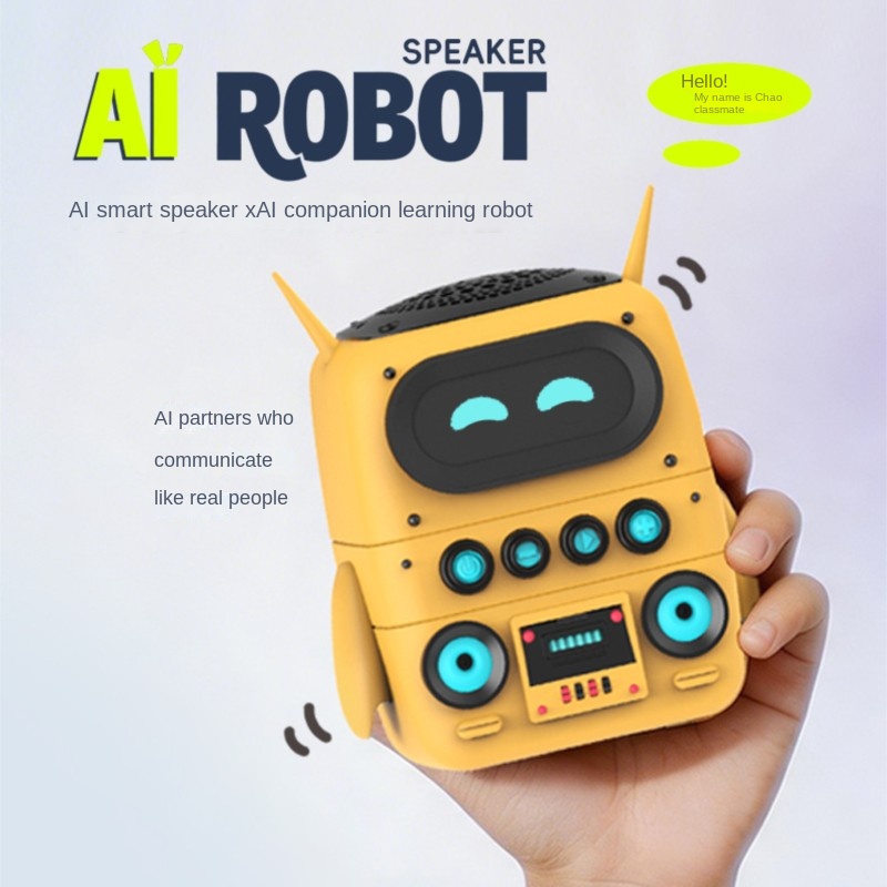 Smart Home Ai - หุ่นยนต์อัจฉริยะ AI รุ่นใหญ่สำหรับนักเรียน เครื่องเรียนรู้เพื่อการศึกษาปฐมวัยสำหรับเด็ก พร้อมระบบสนทนาด้วยเสียงและการเรียนรู้สองภาษา