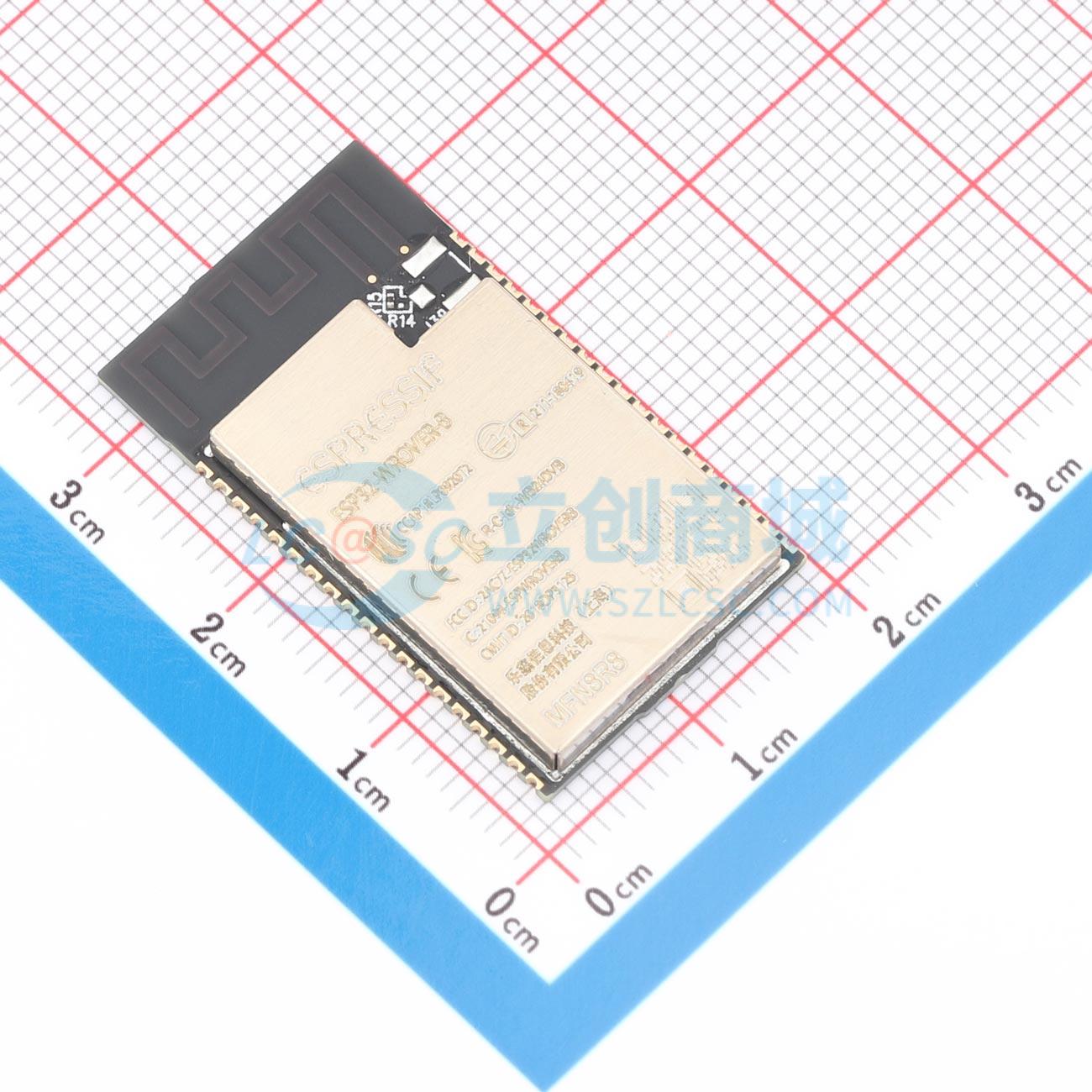Smart Home Iot - 3 ชิ้น ESP32-WROVER-B-N8R8 SMD 31.4x18 มม.