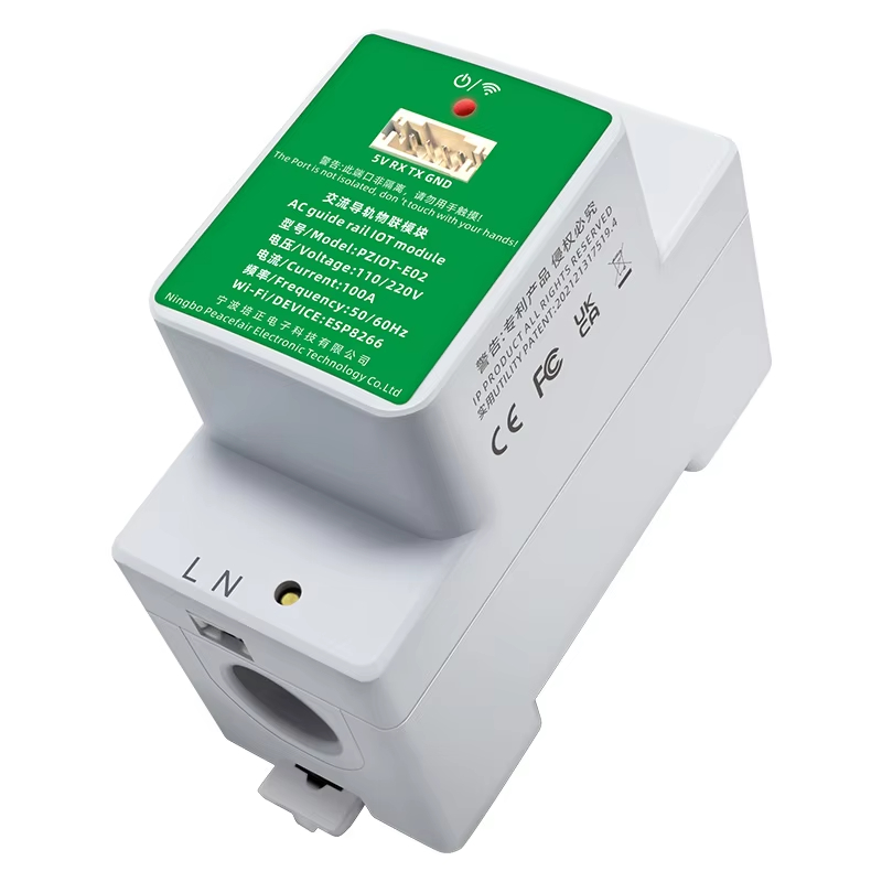 Smart Home Wiser - มิเตอร์วัดพลังงานไฟฟ้า Tasmota WiFi แบบ AC เฟสเดียว