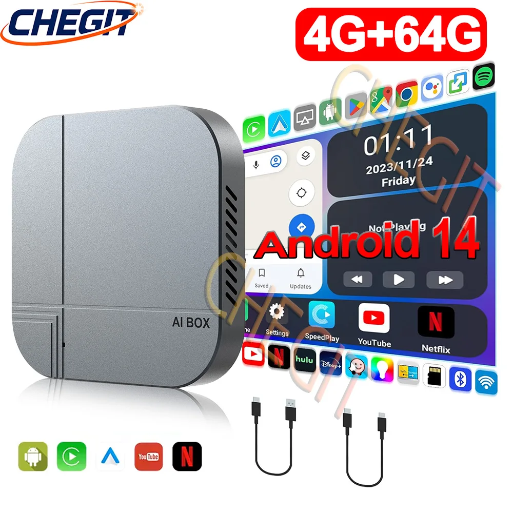 Smart Home Tv - กล่องสมาร์ท AI ระบบ Android 14 4G+64G/2G+16G