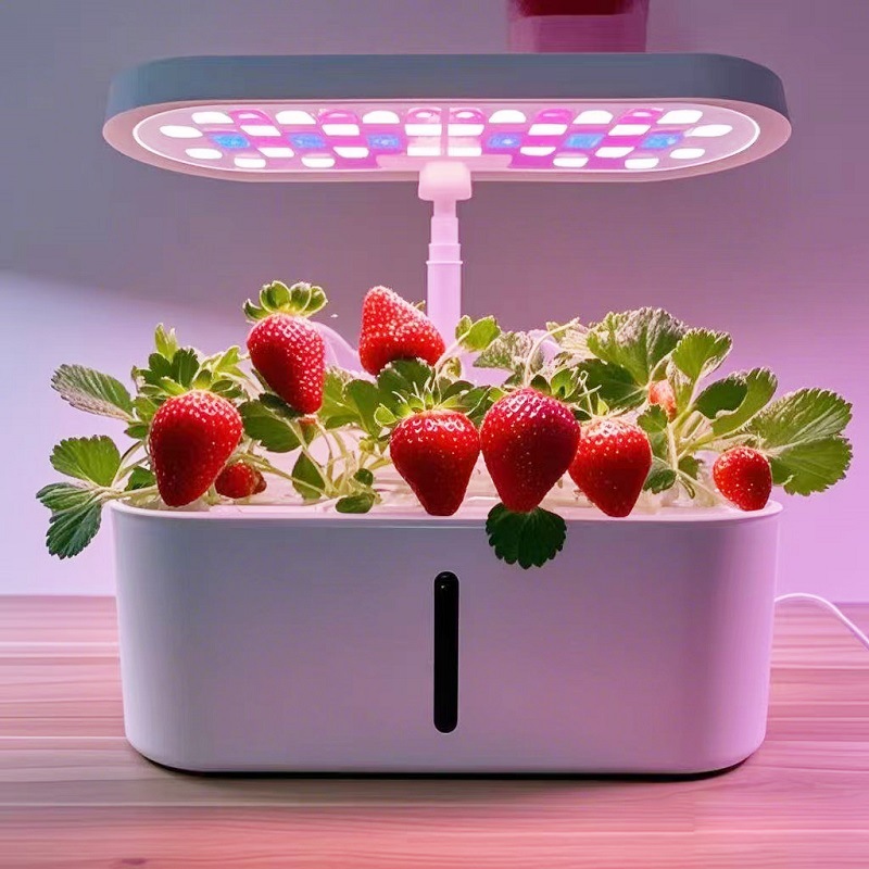 Smart Home System - เครื่องปลูกผักไฮโดรโปนิกส์อัจฉริยะสำหรับใช้ในบ้าน ระบบปลูกดอกไม้ไฮโดรโปนิกส์แบบไร้ดิน ระบบปลูกผักอัตโนมัติเต็มรูปแบบ