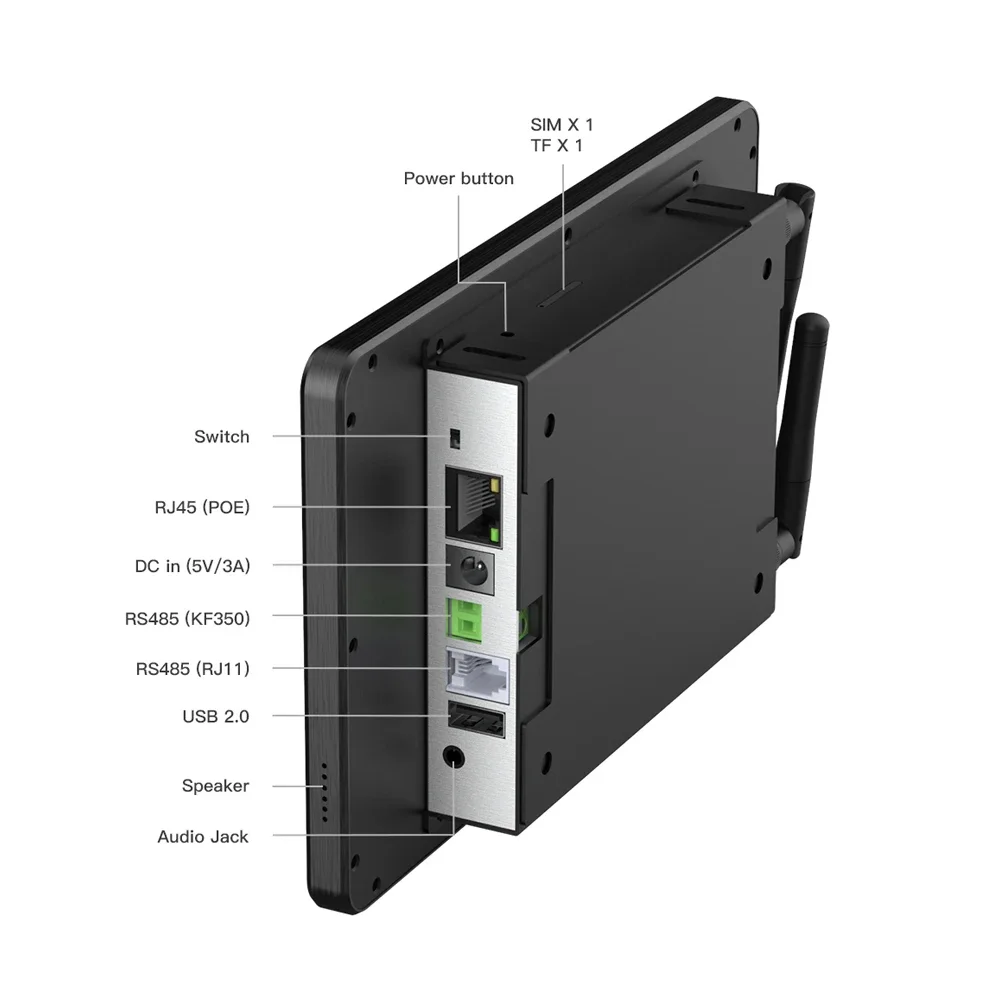 Smart Home Panel - DC ในขนาด 8 นิ้ว ≥5.0 นิ้ว,