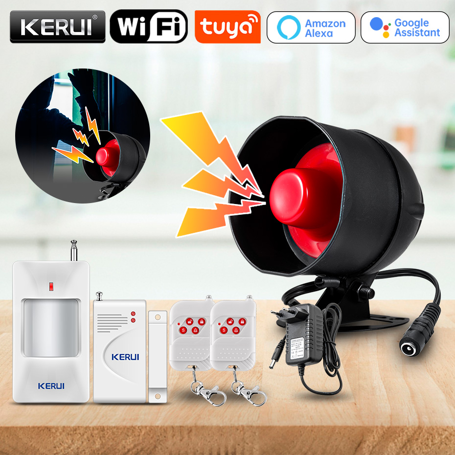 Smart Home Theater - KERUI Tuya สมาร์ท WIFI Wireless Security