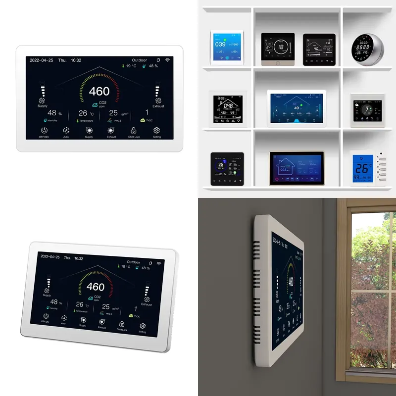 Smart Home System - ตัวควบคุมระบบ HVAC แบบ HRV ERV MVHR