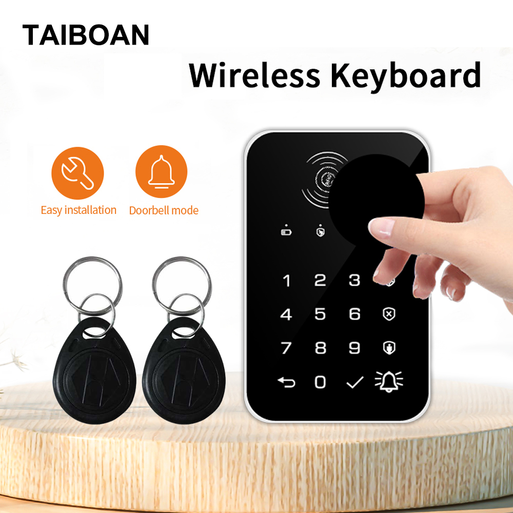 Smart Home Keyboard - ไร้สาย 433MHz คีย์บอร์ด Touch คีย์บอร์ด RFID