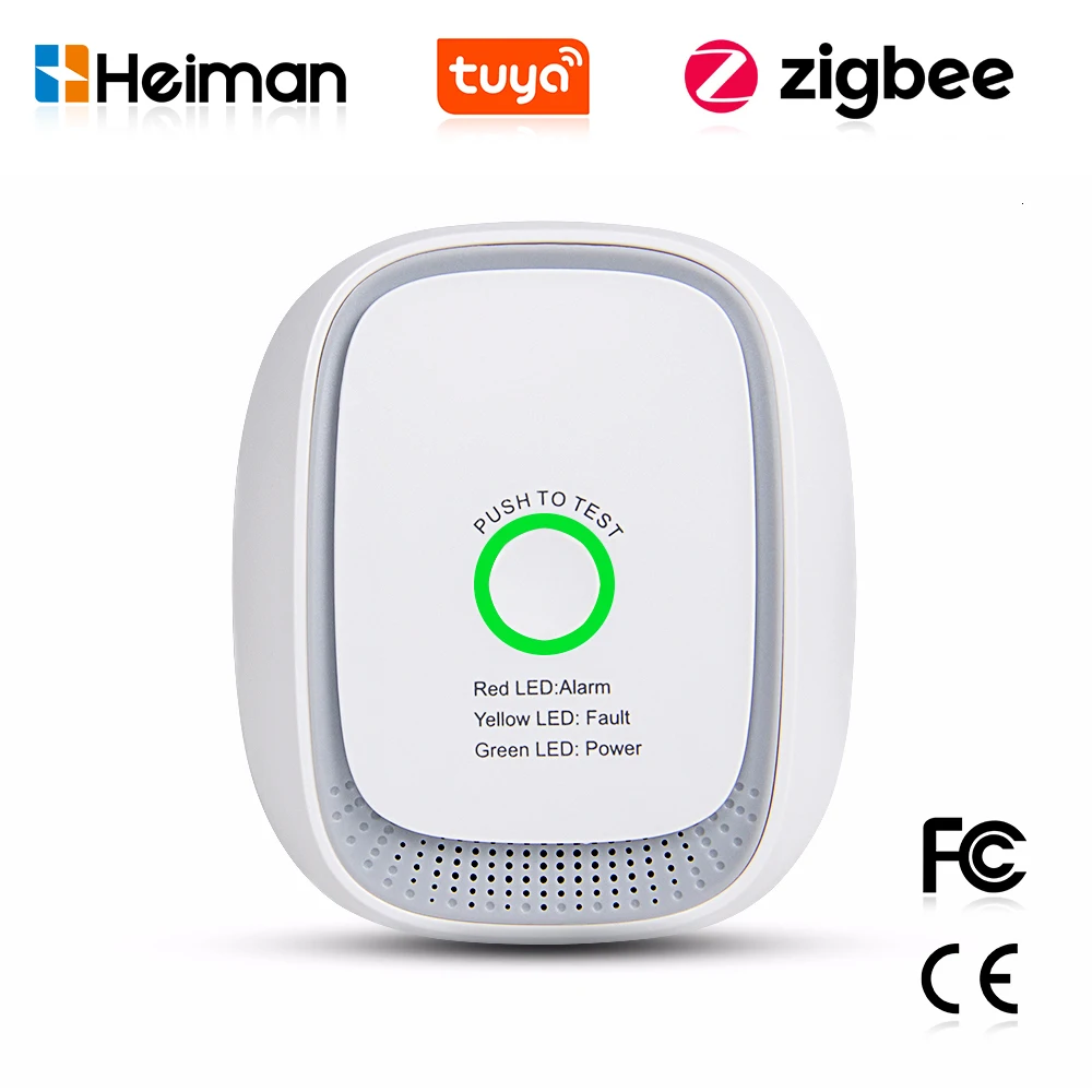 HEIMAN Zigbee Tuya เซ็นเซอร์ก๊ - Smart Home System บทวิจารณ์และราคา
