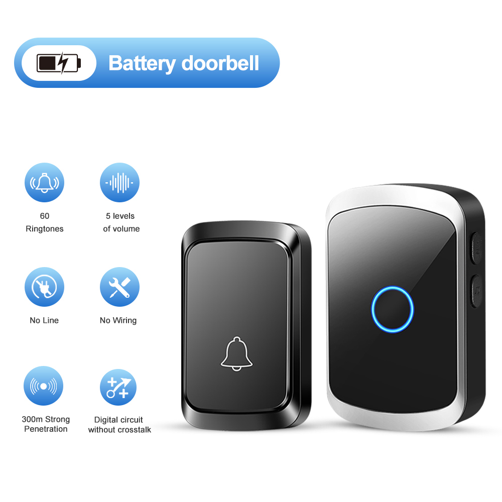 สมาร์ทไร้สาย Doorbell ประตู CH - Smart Home Theater บทวิจารณ์และราคา