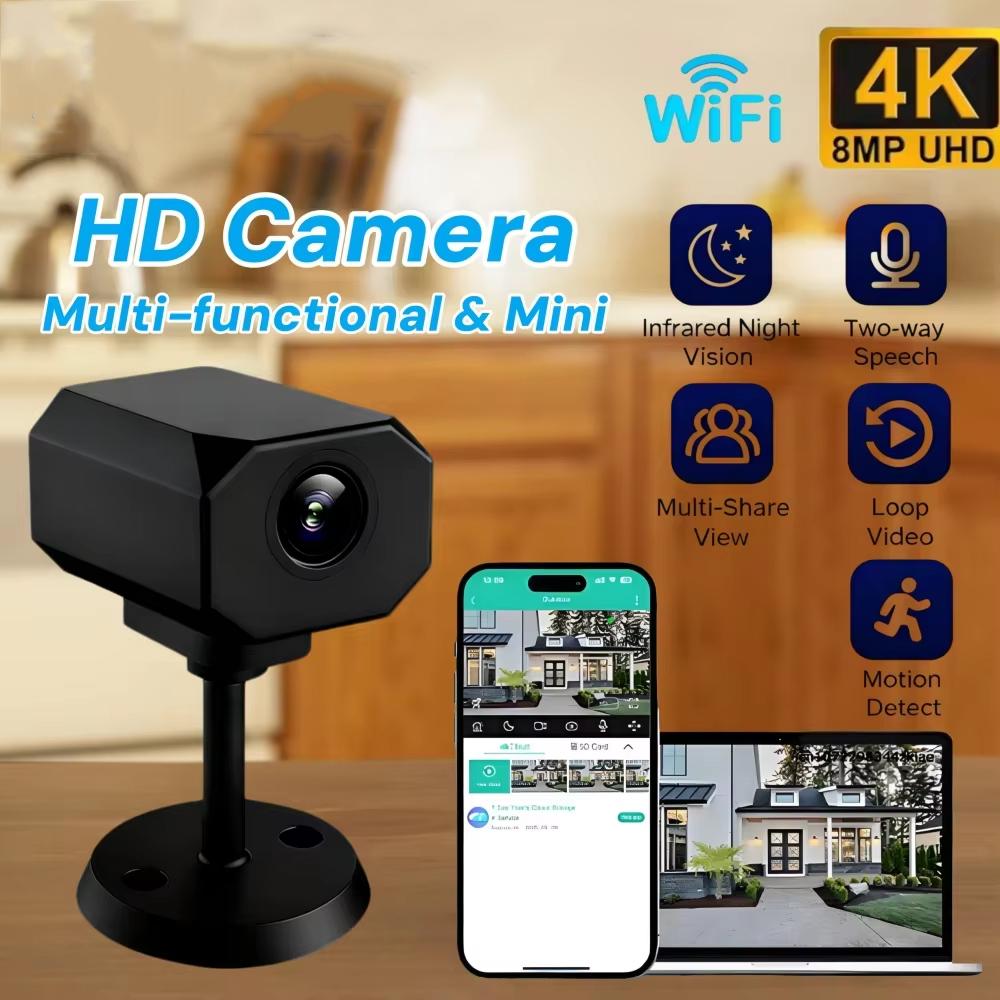 กล้องวงจรปิด 4K HD WiFi สำหรับ - Smart Home Wifi บทวิจารณ์และราคา