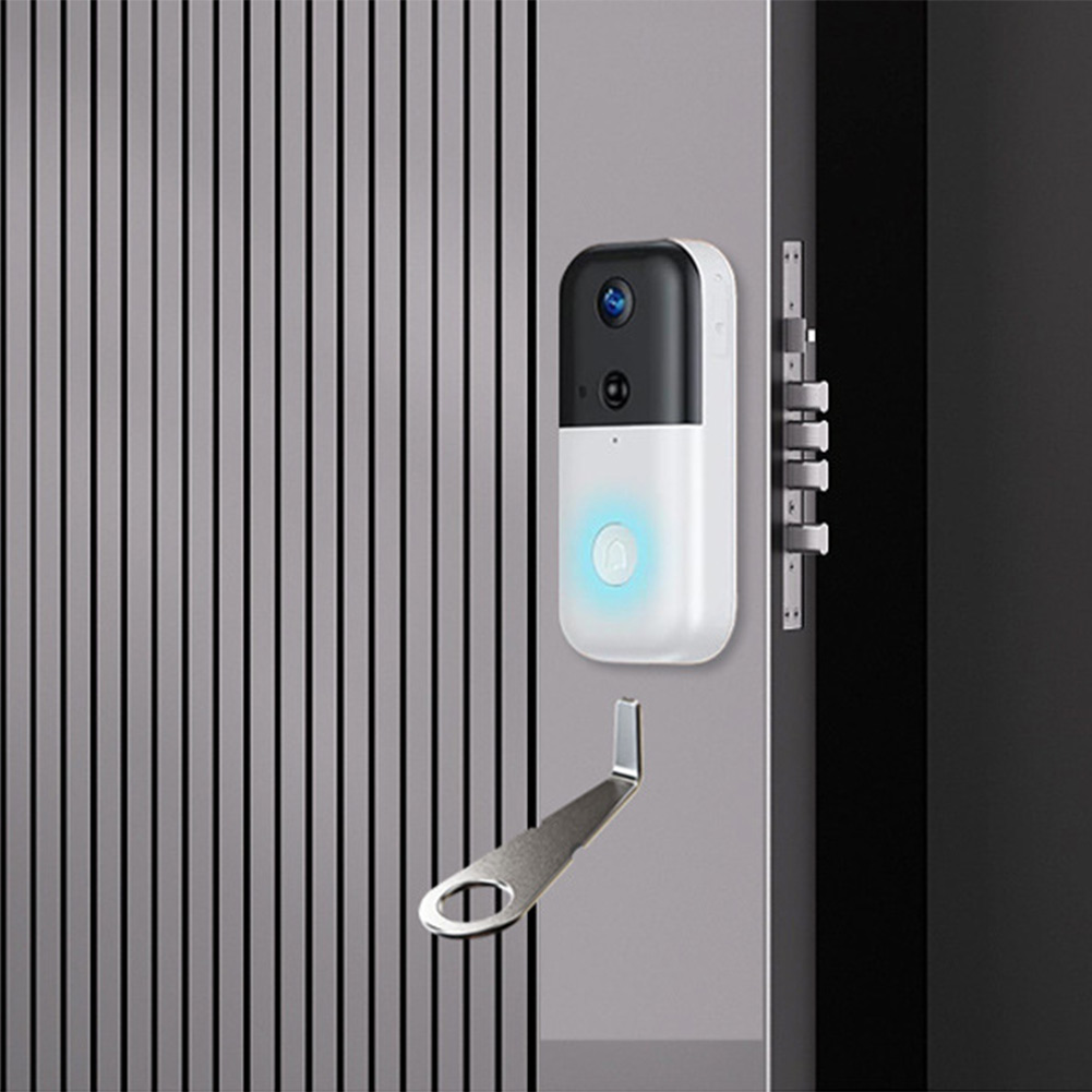 กุญแจวิดีโอดอร์เบลล์สีเงินสำหร - Smart Home Interior บทวิจารณ์และราคา