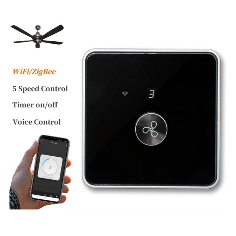 สวิตช์พัดลมอัจฉริยะ Wifi ควบคุ - Smart Home Wifi บทวิจารณ์และราคา