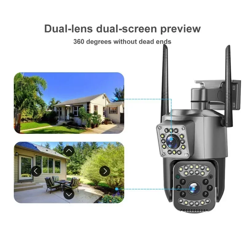 8MP WIFI IP กล้อง 4K PTZ Dual  - Smart Home Camera Ezviz บทวิจารณ์และราคา