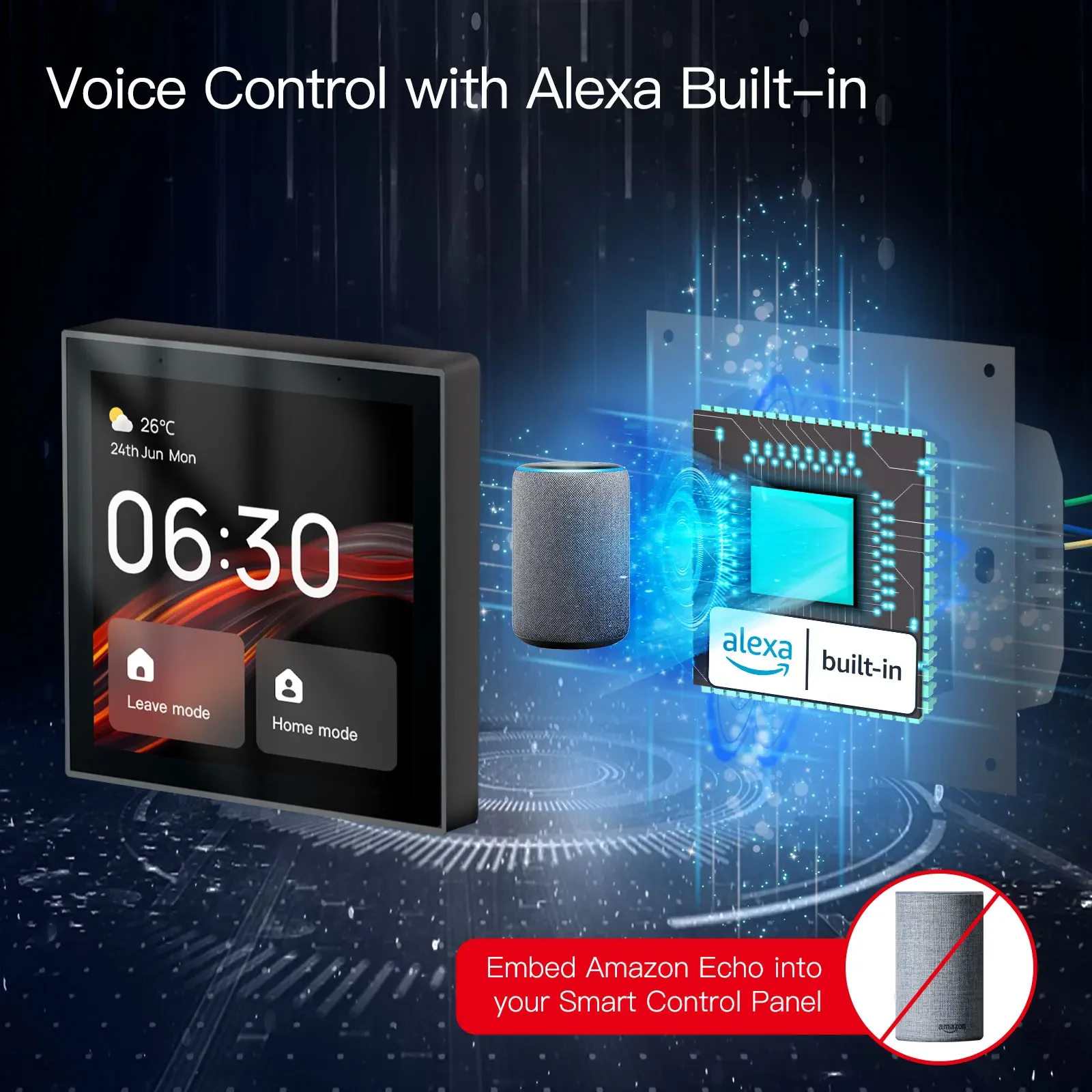 แผงควบคุมหน้าจอสัมผัสอเนกประสง - Smart Home Interior บทวิจารณ์และราคา