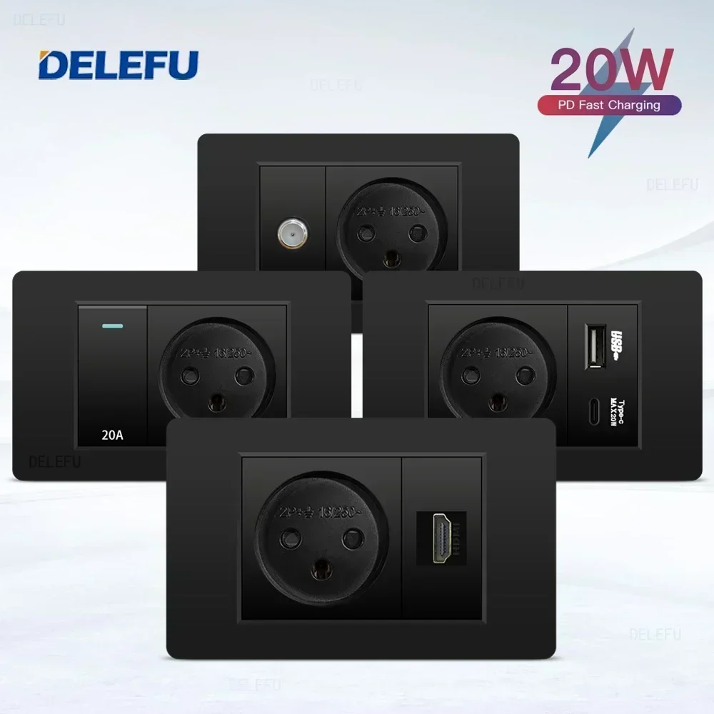 DELEFU สีดําสารหน่วง PC อิสราเ - Smart Home For Pc บทวิจารณ์และราคา