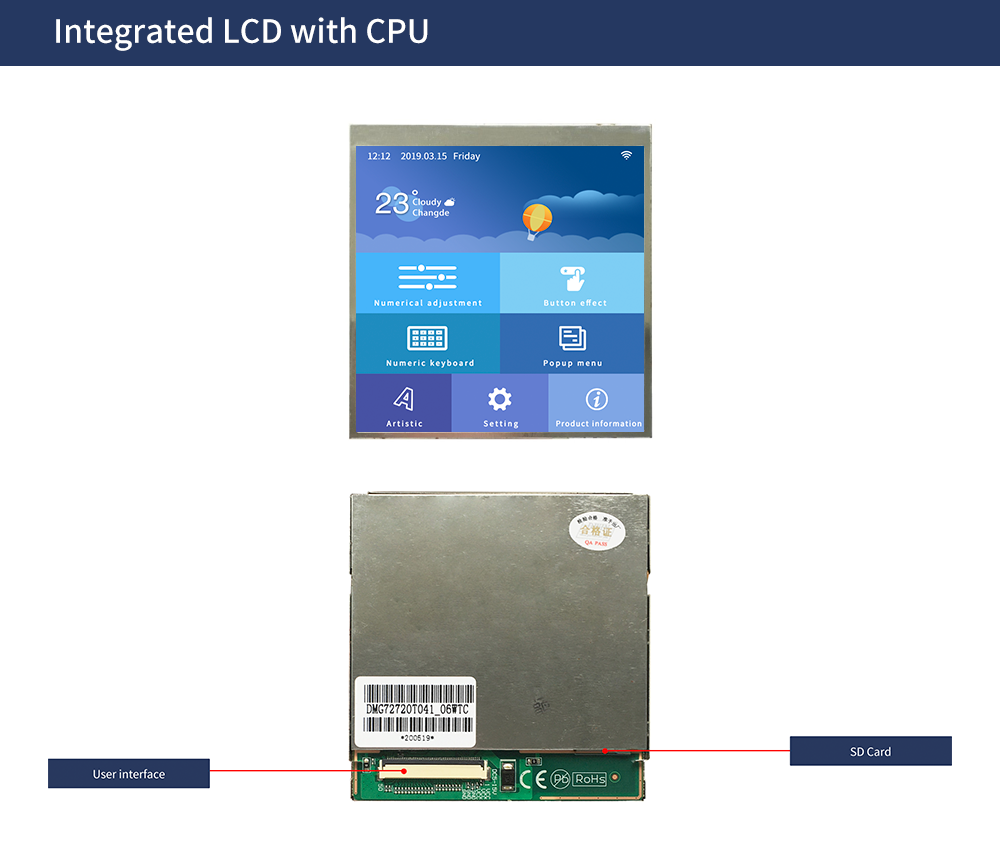 หน้าจอแสดงผล HMI แบบติดผนัง ปี - Smart Home Panel บทวิจารณ์และราคา