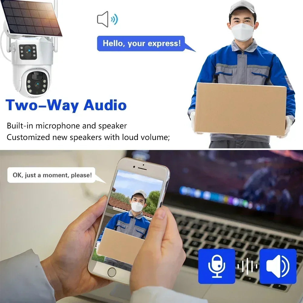 กล้องโซลาร์4K 8MP wifi/ 4G ใช้ - Smart Home Camera Ezviz บทวิจารณ์และราคา