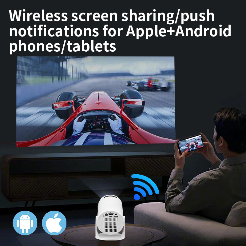 โปรเจคเตอร์วิดีโอขนาดเล็กอัจฉร - Smart Home Theater บทวิจารณ์และราคา