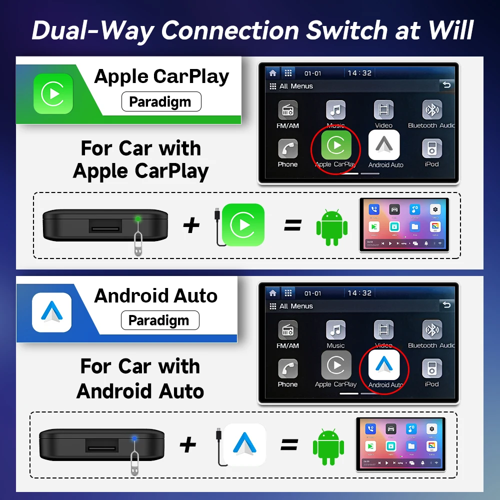 CarlinKit CarPlay Android TV B - Smart Home Tv บทวิจารณ์และราคา