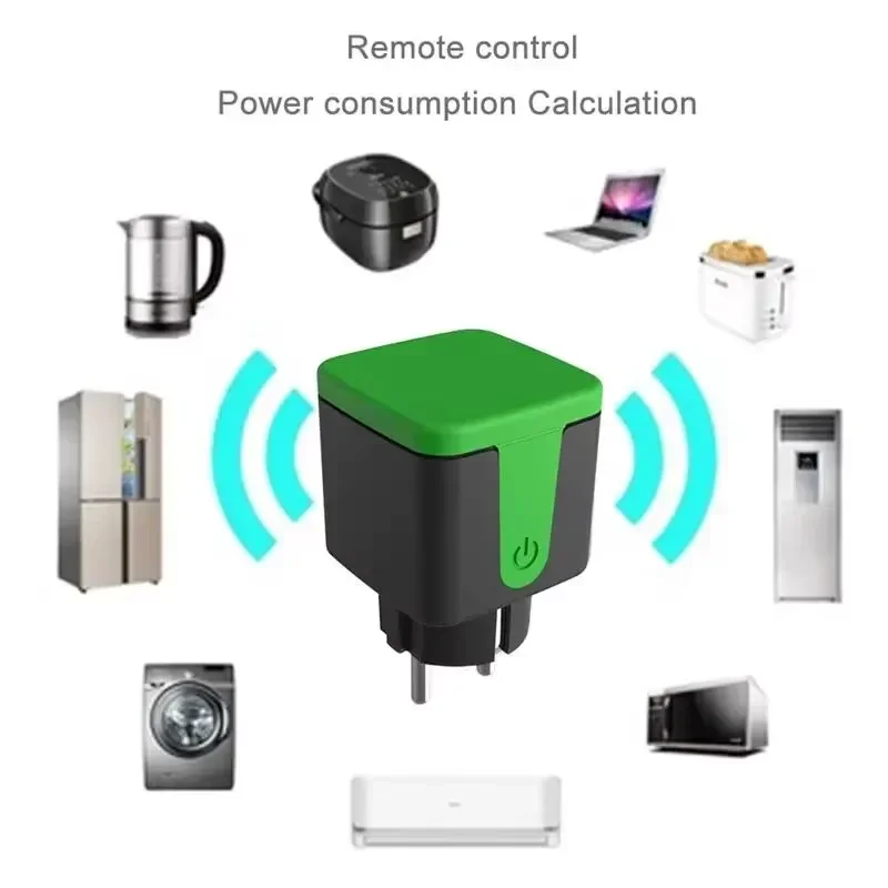 ปลั๊กไฟอัจฉริยะ Tuya EU 16A Wi - Smart Home Google Assistant บทวิจารณ์และราคา