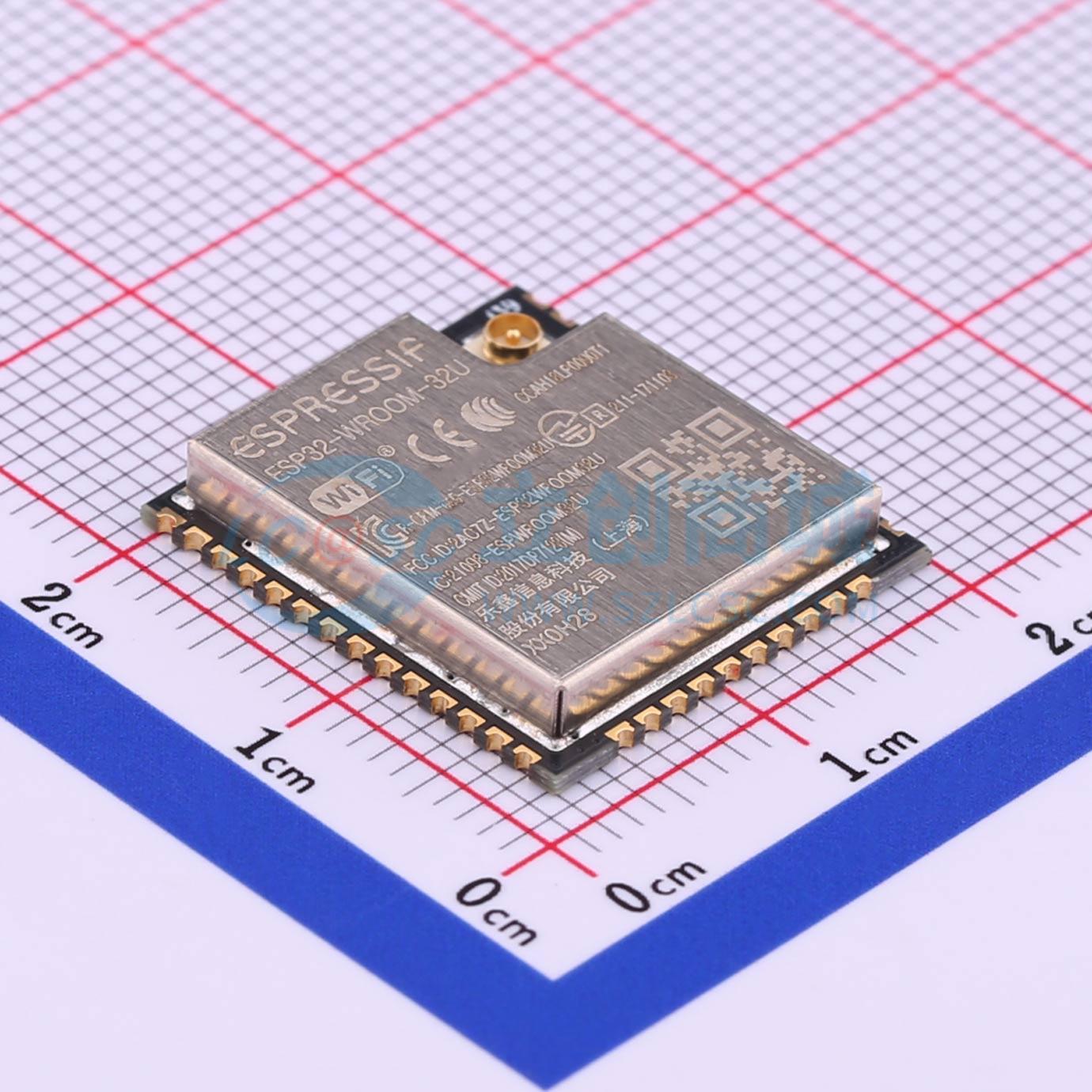 3 ชิ้น ESP32-WROOM-32U-N16 SMD - Smart Home Iot บทวิจารณ์และราคา