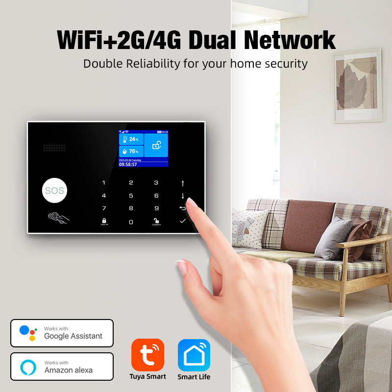 KERUI 4G พร้อม Doorbell แหวนปุ - Smart Home Keyboard บทวิจารณ์และราคา