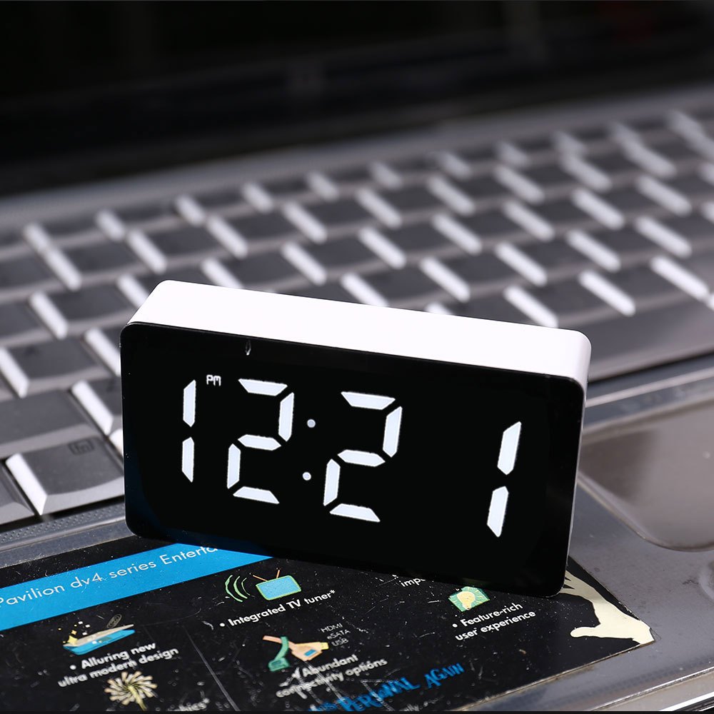LED นาฬิกาอิเล็กทรอนิกส์นาฬิกา - Smart Home Interior บทวิจารณ์และราคา