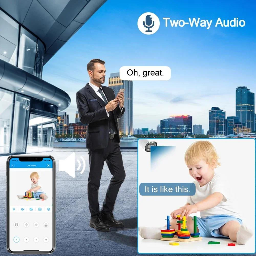 กล้องวงจรปิดไร้สาย Tuya 5MP แบ - Smart Home Wiser บทวิจารณ์และราคา