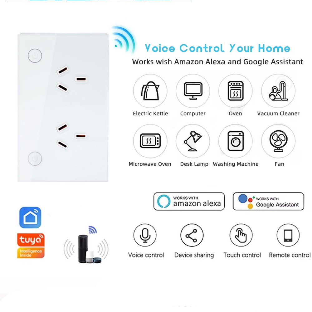 ปลั๊กไฟอัจฉริยะ Zigbee Wi-Fi M - Smart Home Panel บทวิจารณ์และราคา
