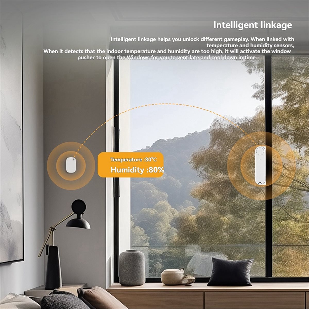 ตัวเปิด-ปิดหน้าต่างบานเลื่อนอั - Smart Home Wiser บทวิจารณ์และราคา