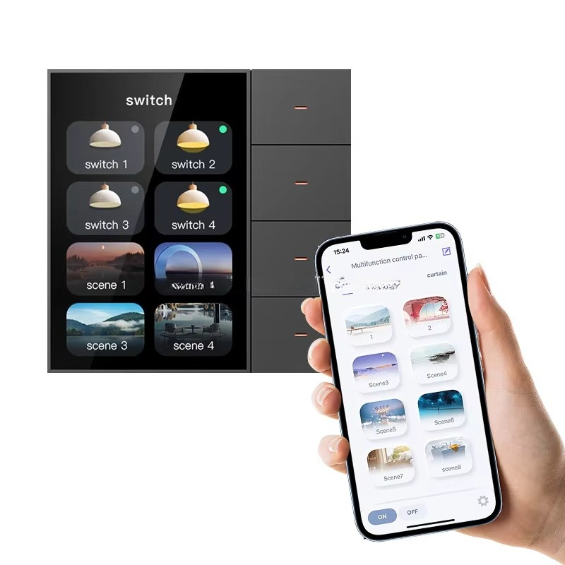 สวิตช์อัจฉริยะ F3 Pro หน้าจอสั - Smart Home Panel บทวิจารณ์และราคา