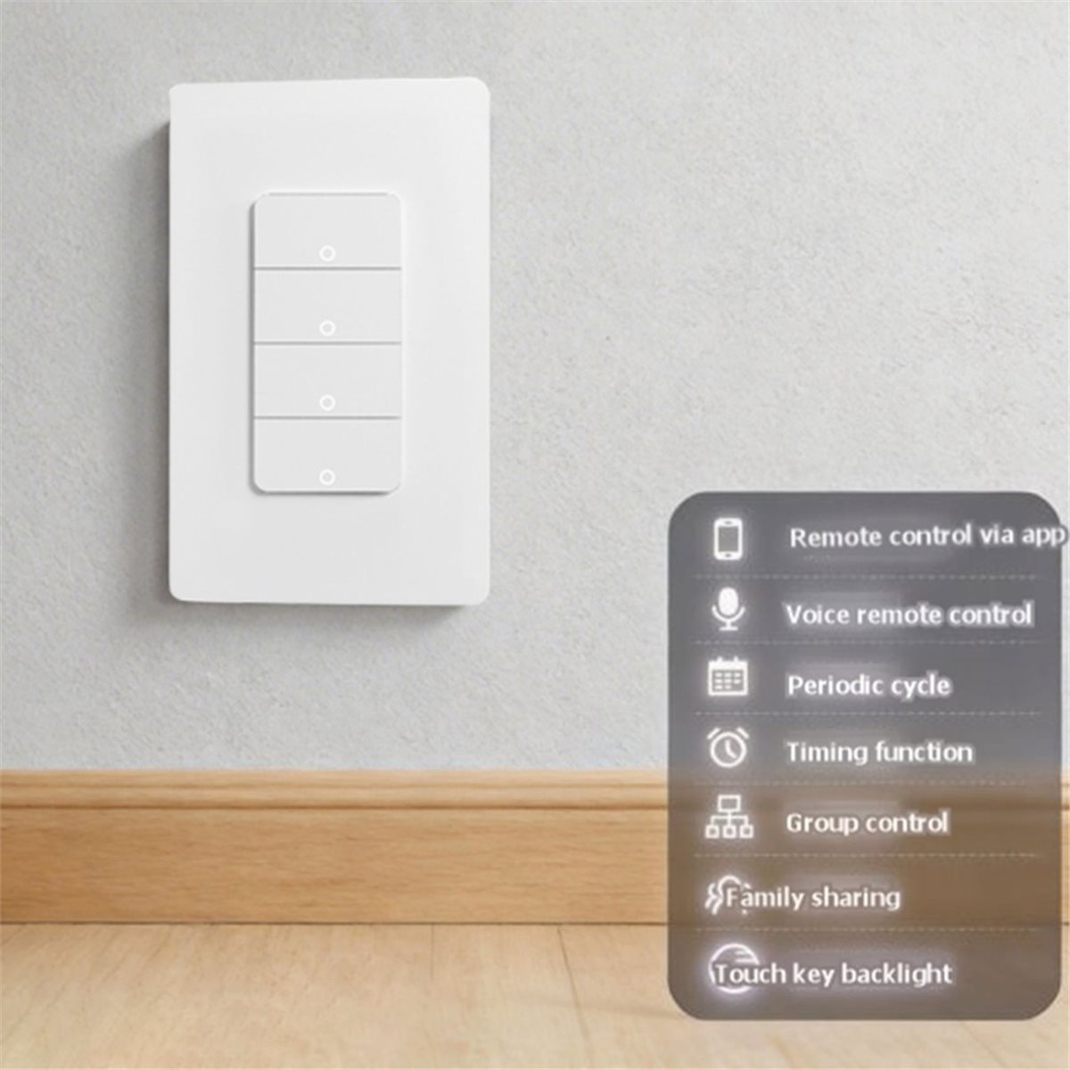 อัปเดต สวิตช์อัจฉริยะ WiFi Tuy - Smart Home Wifi บทวิจารณ์และราคา