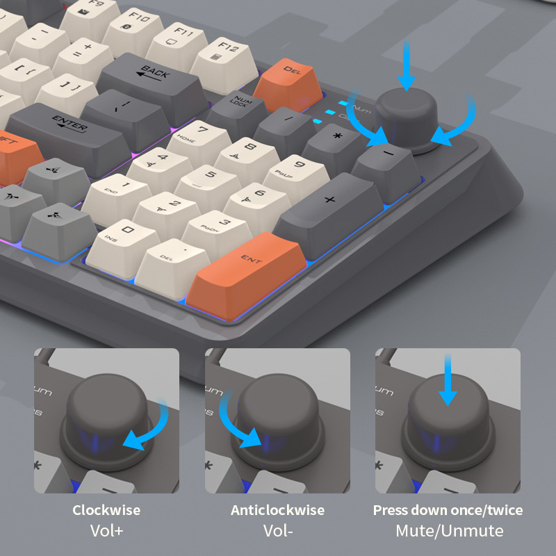 คีย์บอร์ดไร้สายสเปนรัสเซียอาหร - Smart Home Keyboard บทวิจารณ์และราคา