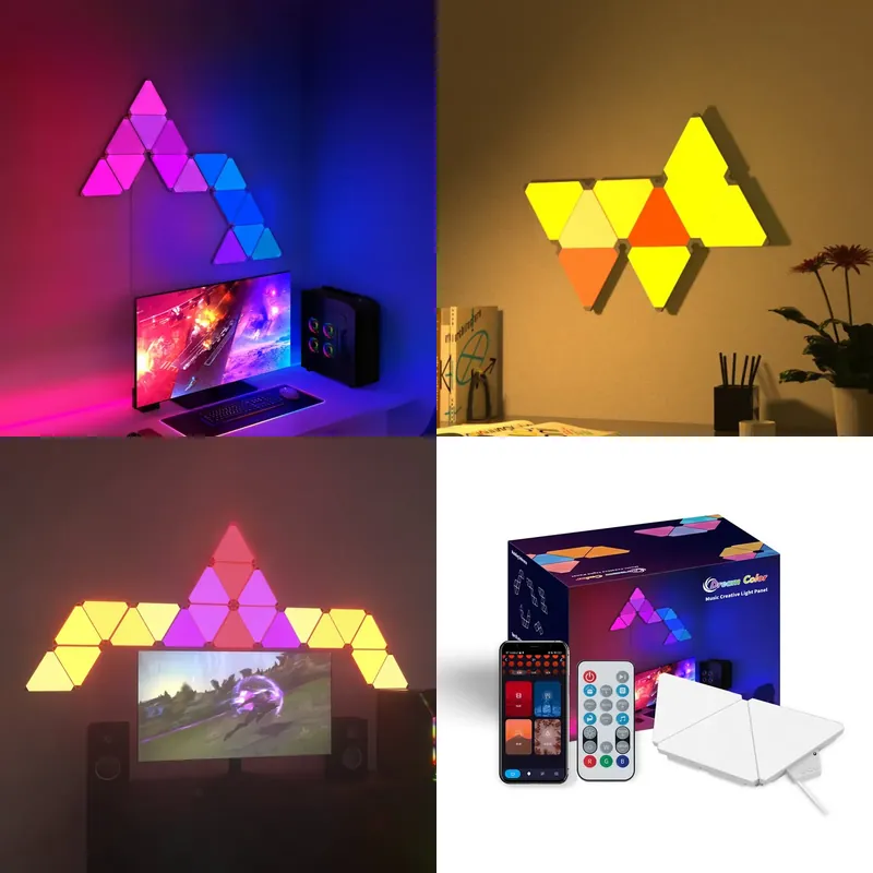 ไฟติดผนังรูปสามเหลี่ยม Banqcn  - Smart Home Panel บทวิจารณ์และราคา