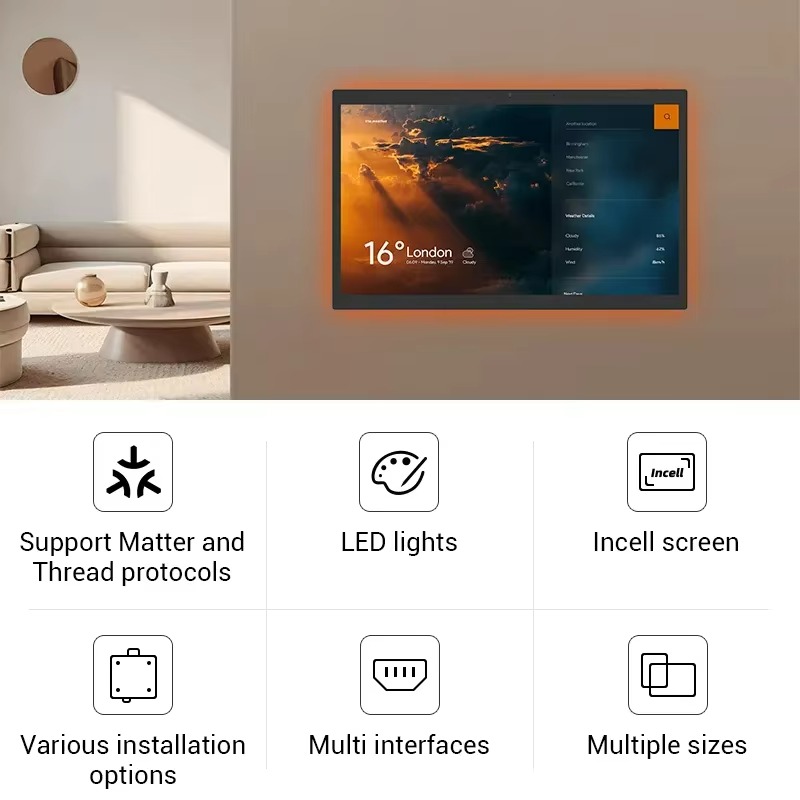 แผงควบคุมบ้านอัจฉริยะระบบแอนดร - Smart Home Panel บทวิจารณ์และราคา